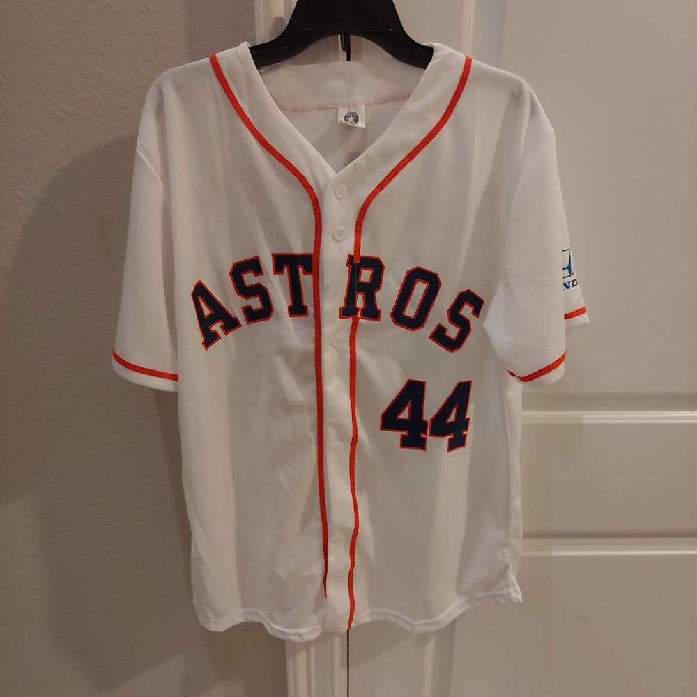 Yordan Alvarez #44 Houston Astros Honda White Jersey  shirt XL